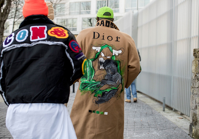 Street style: Парисын эрэгтэй загварын долоо хоног, намар-өвөл 2017 (фото 24)