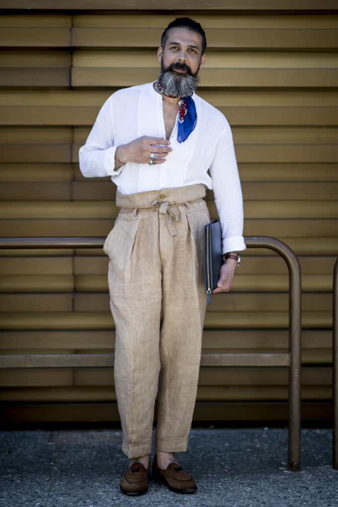 Pitti Uomo дээрх загварлаг эрчүүд: Хоёрдугаар хэсэг (фото 19)