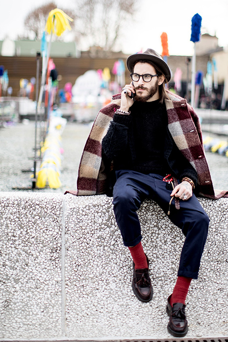 Pitti Uomo дээрх street style, нэгдүгээр хэсэг (фото 22)