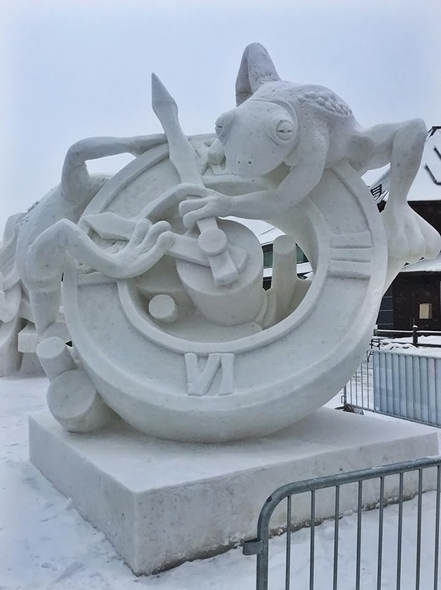 Монгол уран бүтээлчид Брекенрижийн цасан баримлын тэмцээнд алтан медаль хүртлээ (фото 3)