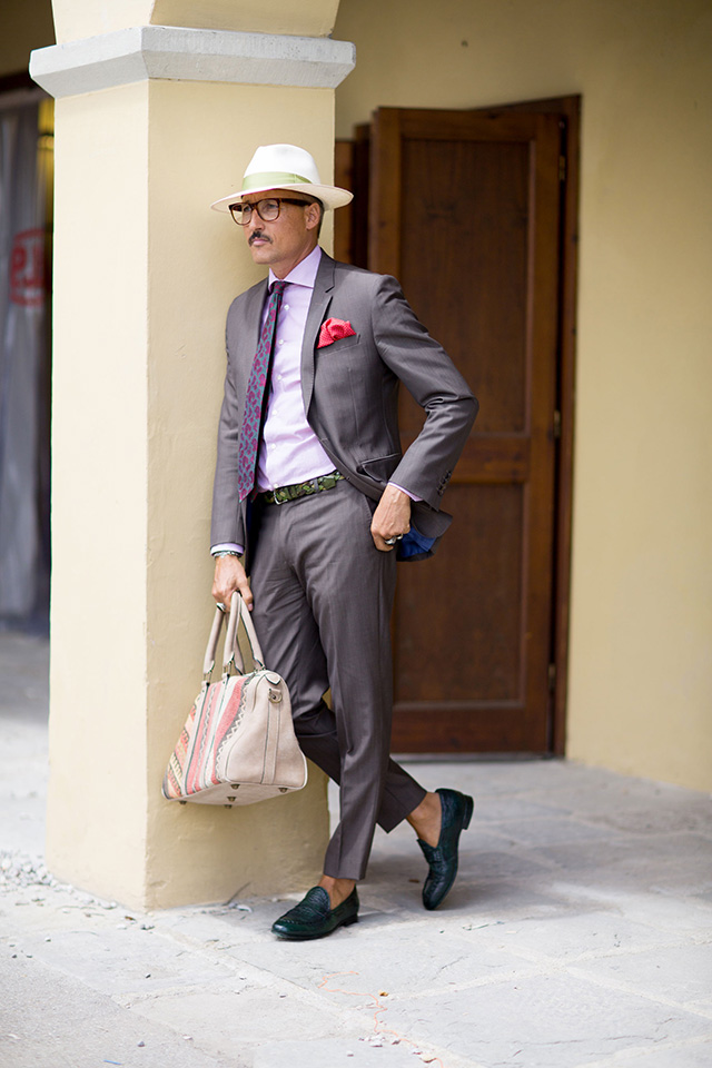 Pitti Uomo-гийн Street style, хавар-зун 2016 (фото 19)