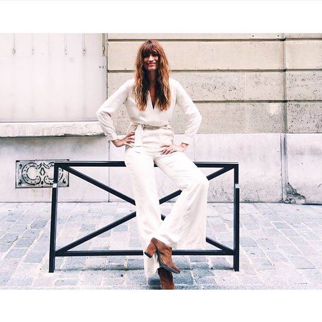 Today at work in Paris with @freepeople and best team @lolococo @bjorniooss @kamstarjamstar @carolecolombani and co.