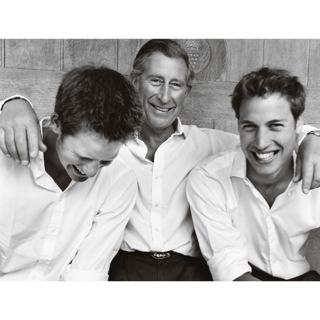 MY PICTURE OF PRINCES WILLIAM AND HARRY WITH THEIR FATHER THE PRINCE OF WALES.THE ROYAL MARSDEN'S #FATHERANDSONDAY CAMPAIGN ARE ASKING PEOPLE TO POST PHOTOS OF THEIR FATHER AND SON MOMENTS TO HELP RAISE AWARENESS OF MALE CANCER. TO FIND OUT MORE ABOUT THE CAMPAIGN, VISIT THE LINK IN MY BIO. MI FOTO DE LOS PRINCIPES WILLIAM Y HARRY CON  SU PADRE, EL PRINIPE DE GALES.EN APOYO A LA CAMPAÑA #FATHERANDSONDAY PARA LA BENEFICENCIA 'THE ROYAL MARSDEN'. PIDEN A TODOS QUE PUBLIQUEN FOTOS DE SUS MOMENTOS ENTRE PADRE E HIJO PARA LEVANTAR CONCIENCIA SOBRE EL CANCER EN HOMBRES. PARA SABER MAS SOBRE LA CAMPAÑA, VISITA EL LINK EN MI BIO.#Regram @KensingtonRoyal