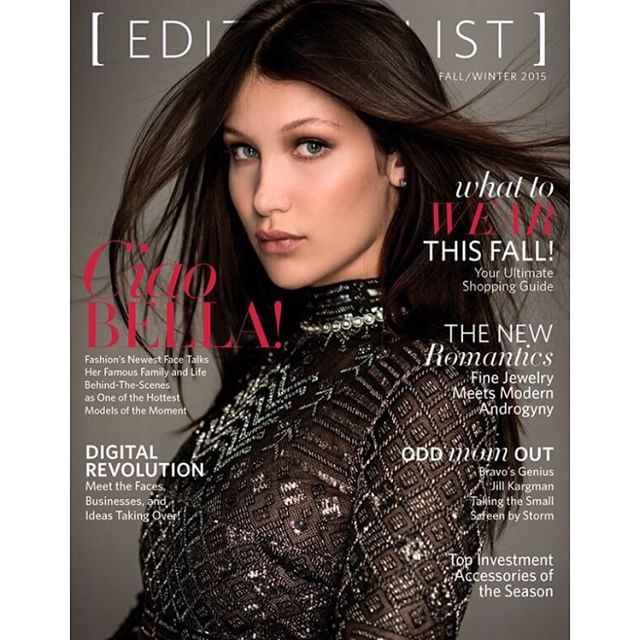 @EditorialistMagazine cover shot by someone who I look up to very much..the incredible @Gilles_Bensimon ! thank you to everyone involved !!! Out tomorrow
