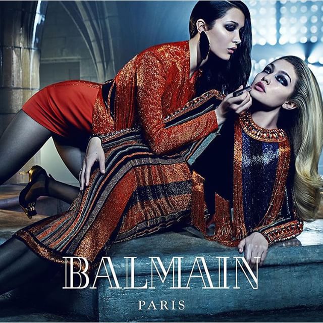 @BalmainParis Campaign by @Mario_Sorrenti_2 Love love Love You @olivier_rousteing ️