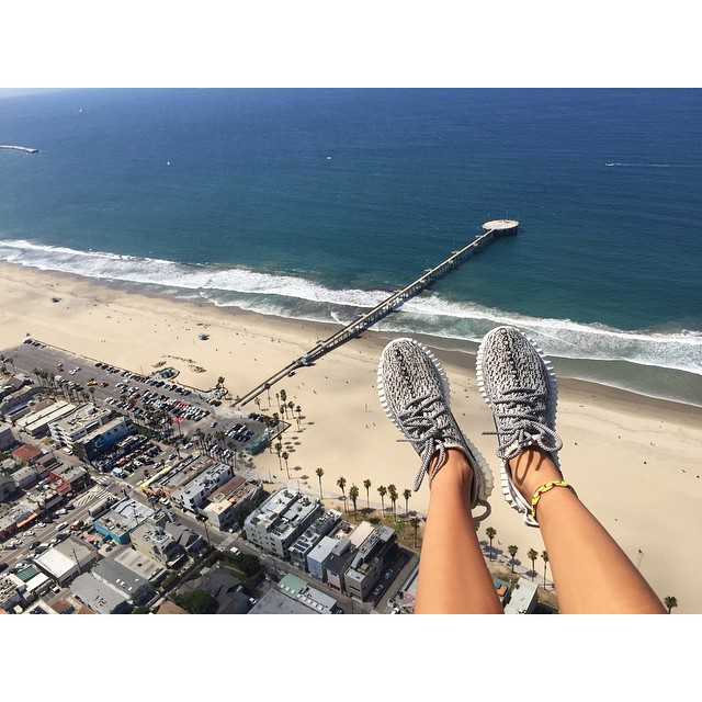 Feet overlooking the ocean  #TheBlondeSaladGoesToHollywood