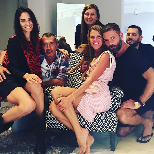 @faustopuglisi_wow crew @sissyvian  #milanprefashionweek