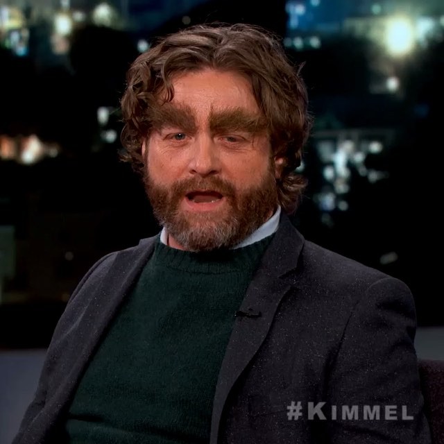 Wishing Zach Galifianakis the best with his health issues #eyebrows *LINK IN BIO*