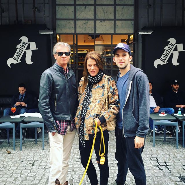 Tea Time at Radetzky( wearing @ysl jacket and scarf)