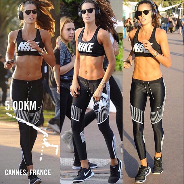#BodyByIza in Cannes! My way to calm down between hard working days!! Corre iza,corre   !! #BodyByIza em Cannes!Minha maneira de relaxar durante a semana de muito trabalho!! #cannes #running #nikeplus #focus #motivation #dedication #lifestyle #justdoit