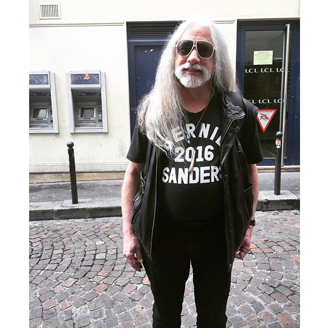 Had a great chat with this lovely man today in the street    Paris V #Feelthebern