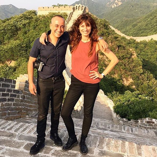 We did it! A dream comes true with my dear friend @saifoo7 #GreatWallOfChina