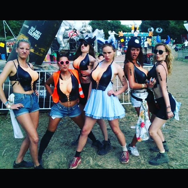 Getting the #Glastonbury feeling. #Vibes