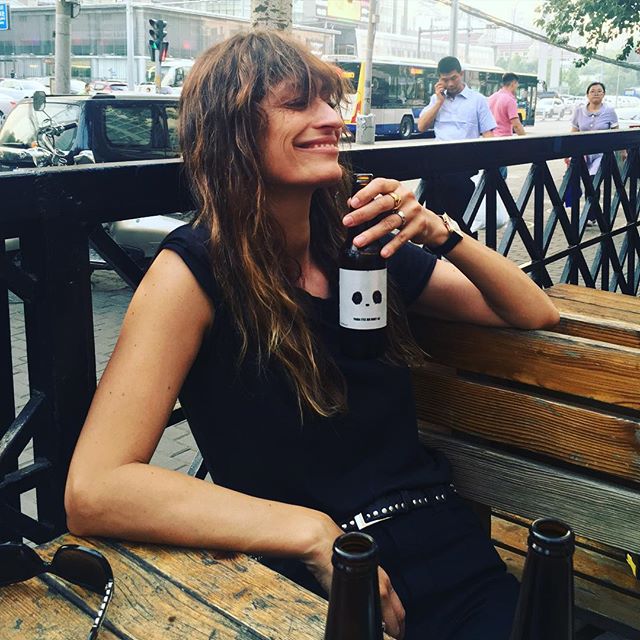    Panda beer!     
#ChanelinBeijing #ParisInRome Photo @saifoo7 @marischoen