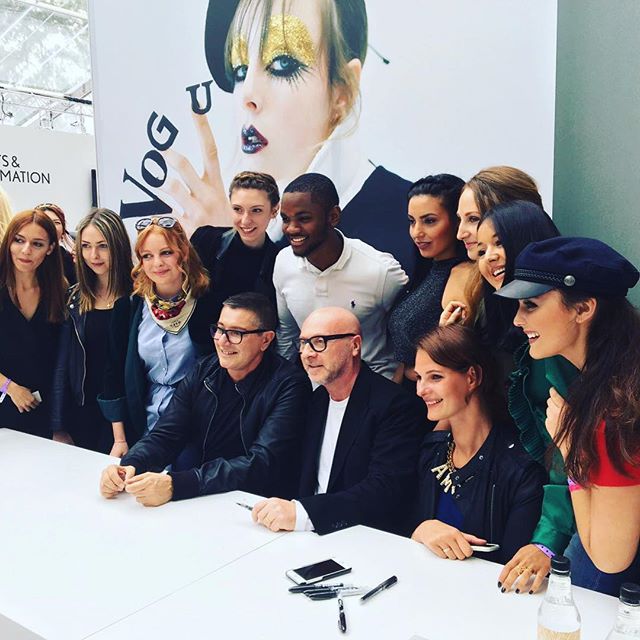 @stefanogabbana and #Domenico  @dolcegabbana at #VogueFestival2016 @britishvogue #london