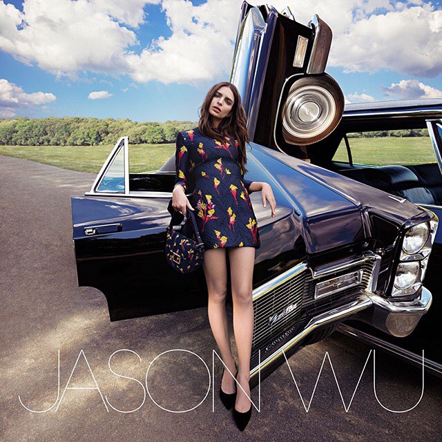 Холын зам: Эмили Ратаковски Jason Wu-гийн сурталчилгаанд.

Take a ride: Emily Ratajkowski in Jason Wu's Fall Winter 2016 Campaign.

@emrata  #jasonwu #fw16 #cadillac