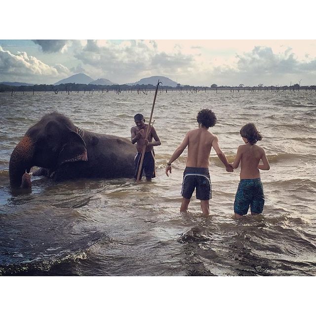        Sri Lanka with my boys