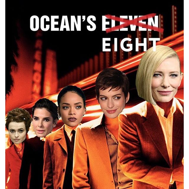  Ocean s Eleven  киноны spin-off "Ocean's Eight" эмэгтэй жүжигчидтэй хувилбарт Сандра Баллок, Кейт Бланшетт, Энн Хэтэуэй, Рианна зэрэг жүжигчид тоглоно. "Ocean's Elven" spin-off "Ocean's Eight" will star Sandra Bullock, Cate Blanchett, Anne Hathaway, Rihanna and others.

#oceanseleven #oceanseight #spinoff