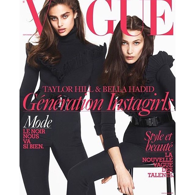 September issue of Vogue Paris! Thank you so very much @emmanuellealt   shot by the great @mertalas & @macpiggott with @taylor_hill   Thank you thank you thank you! Such an honor!