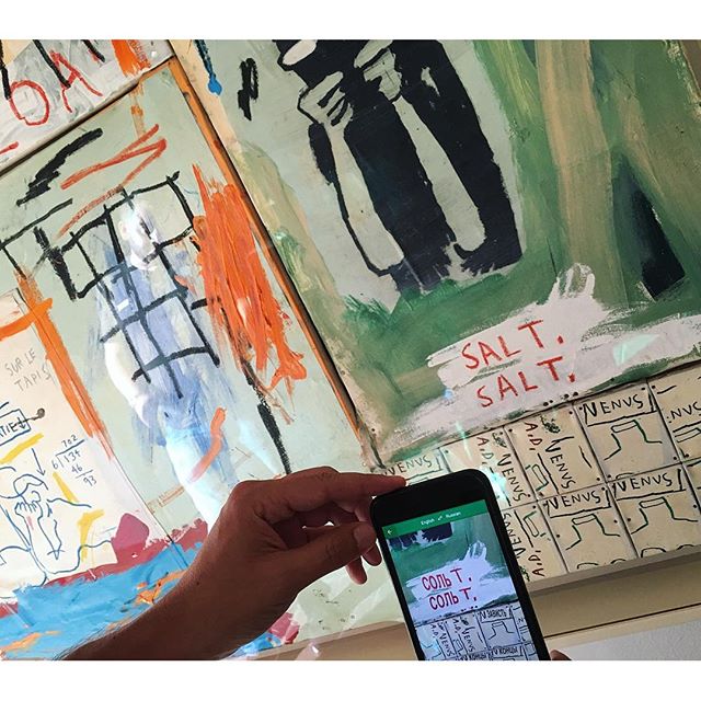 When technology meets art #Googletranslate #unfinished