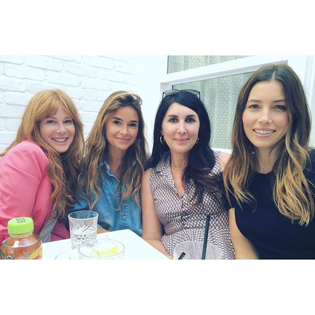 With Au Fudge gang at the coolest place in LA @aufudge @thetot @esteestanley @jessicabiel   