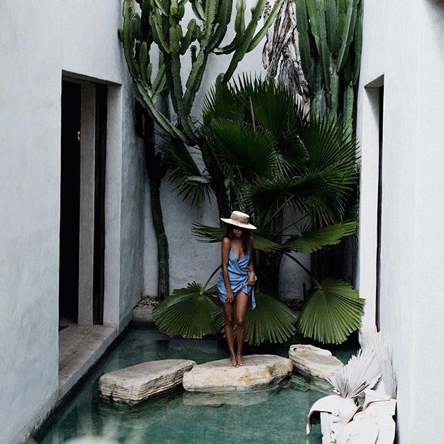 Pretty little wanderings in the Kara wrap dress from @faithfullthebrand   #faithfulltravels