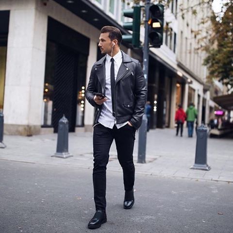 A must have ikonic KARL look by @Sandro. Find the nearest #KARLLAGERFELD mens boutique by clicking the link in our bio   