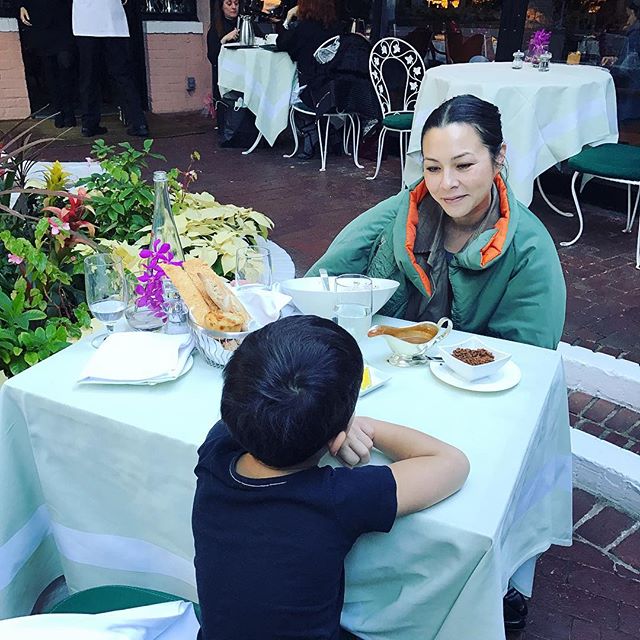 George on a date @china_chow   
