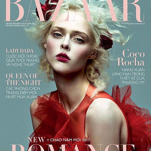 New year, new cover: January 2017 @HarpersBazaarvn -   by @zemotion, tap for full credits.