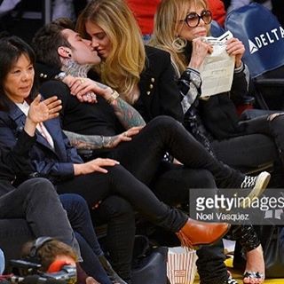 While the Lakers were playing..   #ChiaraLimoniamo #AmericanDays
