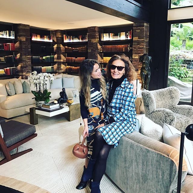 Happy Birthday my beloved Diane, and let our Intention create our reality in 2017! Your words are always with me. Love you    @DVF @therealdvf