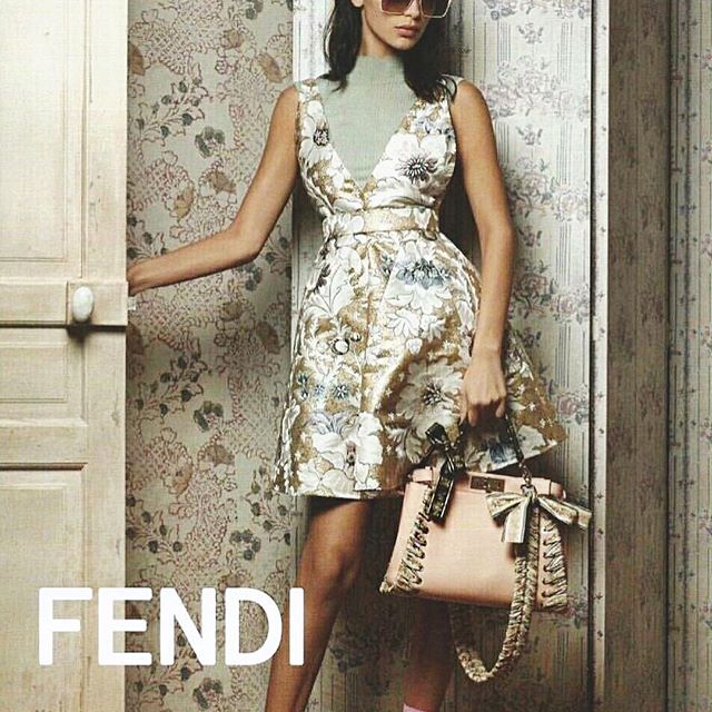 @fendi s/s 17 campaign shot by the one and only @karllagerfeld ! what a dream come true to start off the new year ! thank you @chaos and Karl I love you so much    