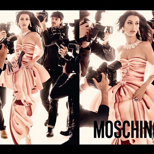 @Moschino campaign shot by the legendary king #StevenMeisel   Thank you my loves @itsjeremyscott & @carlynecerfdedudzeele for always believing... I love you @patmcgrathreal @guidopalau @pg_dmcasting @samuel_ellis Thank you          