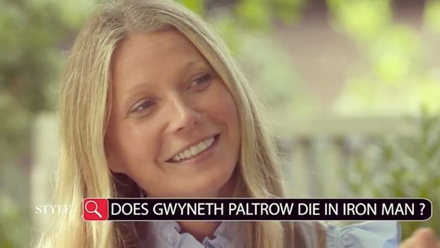 Hard hitting questions: Does @gwynethpaltrow have a tattoo? A stick up her ass? A Welsh name? Does she die in 'Iron Man'? Go to my Facebook page to watch me deep dive into more FAQ trivia (how often does she work out?) and check out CNN.com to see @goop's end of summer inspo's in a new episode of 'CNN Style.' @cnn @cnnstyle