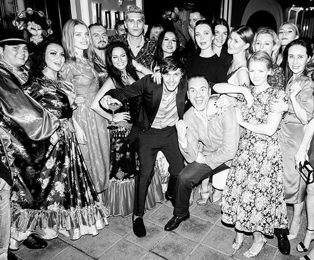 It was like a family B day night! Happy Birthday Ulyaba and Frol!     @ulyanasergeenko @frolburimskiy photo credit @timofeykolesnikov