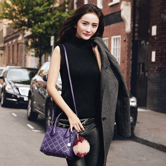 Presenting #MichaelKors' newest ambassador: #Chinese actress #YangMi, who you'll see in @michaelkors' #streetstyle campaign by #TommyTon #Buro247Singapore