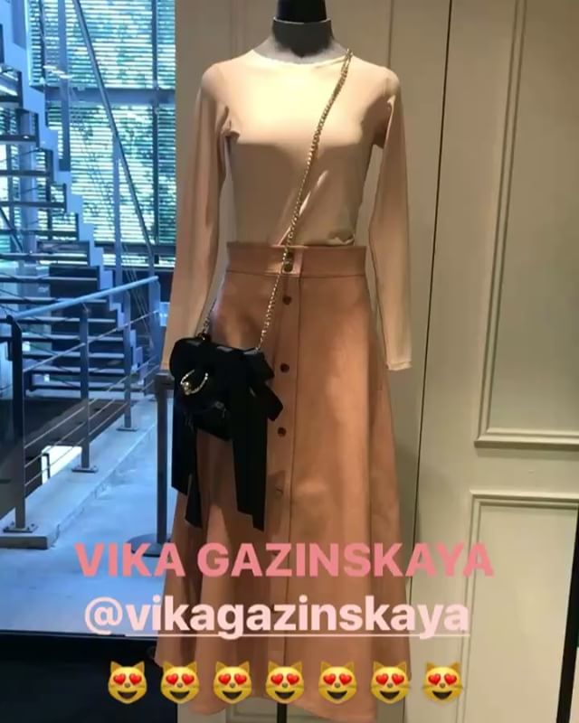Repost from @restir_miyuki  VIKA GAZINSKAYA Fall-Winter 2017-18 collection you can find at RESTIR, Tokio @restirofficial