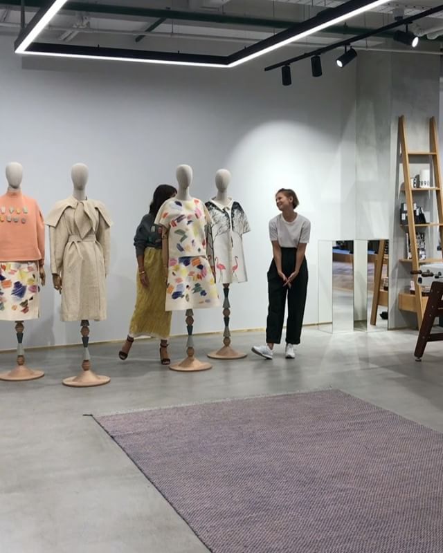 When your work is joy and fun! With @ngoldenberg and @ernestyakovlev produced by @vconfession at @ngxtsum space @tsum_moscow
