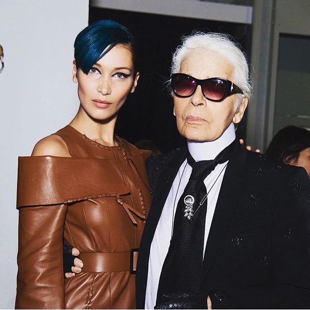 #TheKingOfAllThingsGood #StillFangirling #NeverNot  #LoveYou              @Karllagerfeld Thank you      