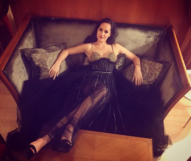 World's greatest pillow fluffer @dakotajohnson