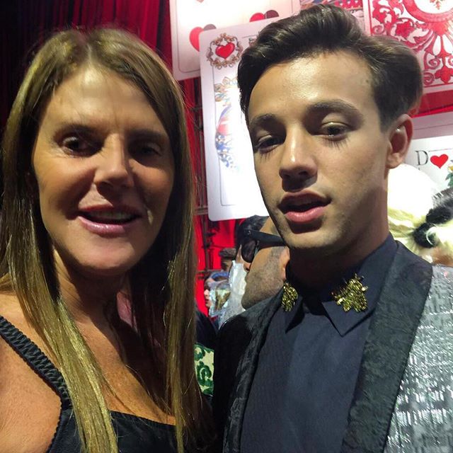 He's the One @camerondallas @dolcegabbana show @stefanogabbana       