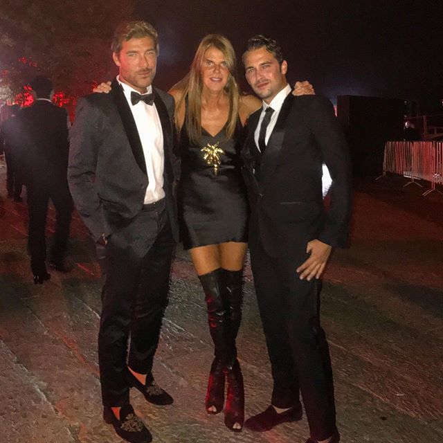 @vogueitalia party with @morellibrothers @lucamariamorelli @alessandromariamorelli