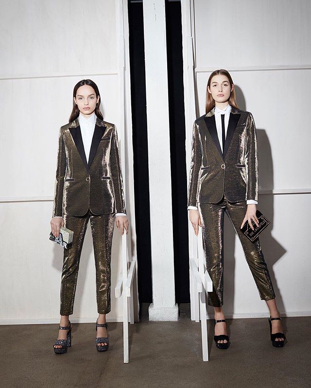 Pure gold   Discover the new metallic essentials by clicking the link in the bio. #KARLLAGERFELD