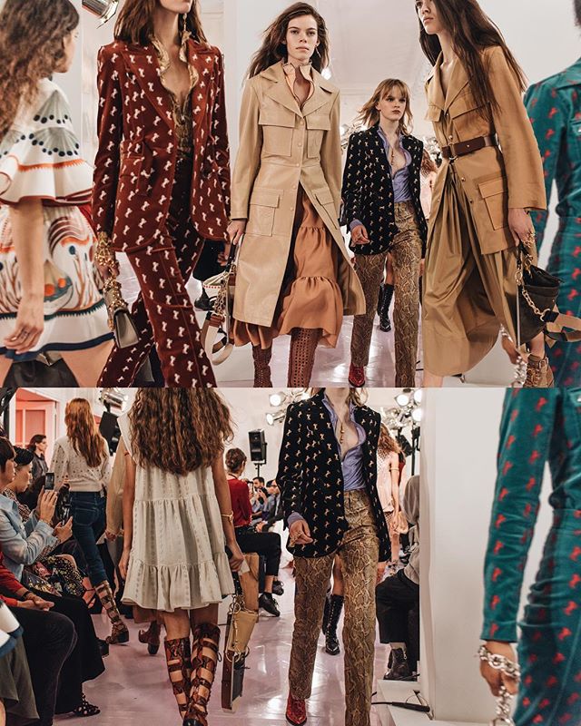 A triumphant debut collection: @nramsaylevi s bolder interpretation of the @chloe girl s starry-eyed whimsy  