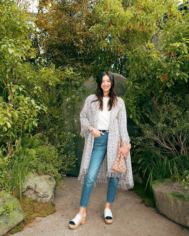 Emerging from the @chanelofficial forest  