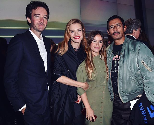 Love to all our friends and family and thank you for being with us at such an important day of the launch of Fashion Tech Lab @fashiontechlab at Google Arts and Culture Lab co hosted by the one and only @stellamccartney   @natasupernova @antoinearnault @h.a