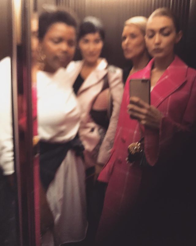 lookin back @ fashion month & pause... I love this.   thanks for dinn @dsquared2 @ceresio7