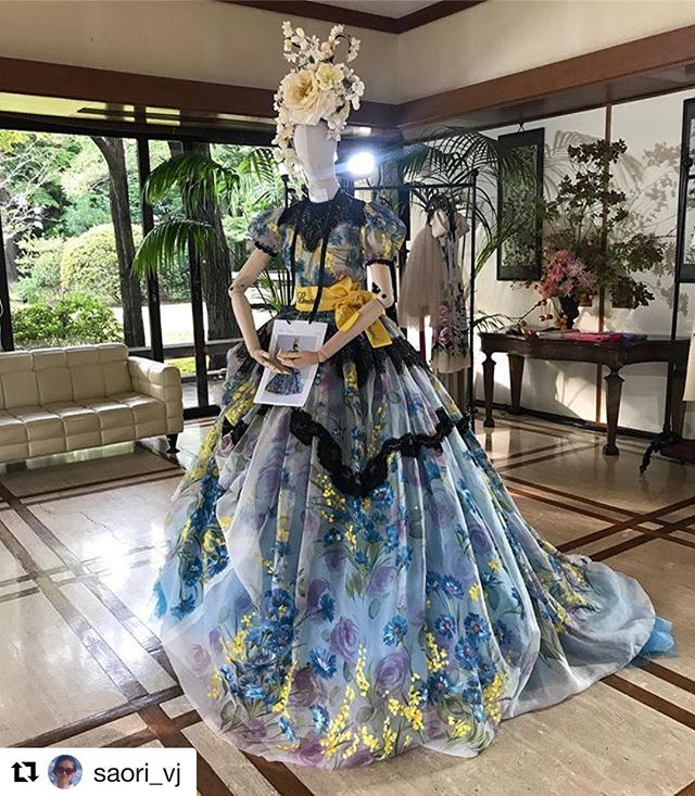 #Repost @saori_vj (@get_repost)
   
Dolce & Gabbana Alta Moda in Tokyo at Italian    Embassy #lamoreébellezza #dglovesjapan #dgaltamoda