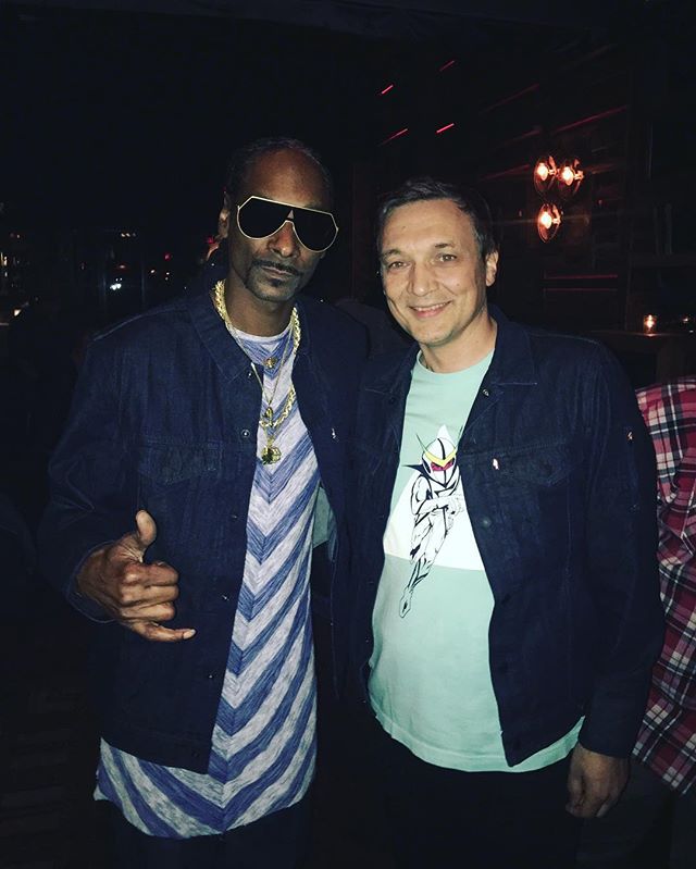 Congratulations to @google and @Levi's with the launch of Project Jacquard 
Here the creator @ipoupyrev with the model #snoopdogg both wearing the Levi's Commuter X Jacquard by Google Trucker Jacket