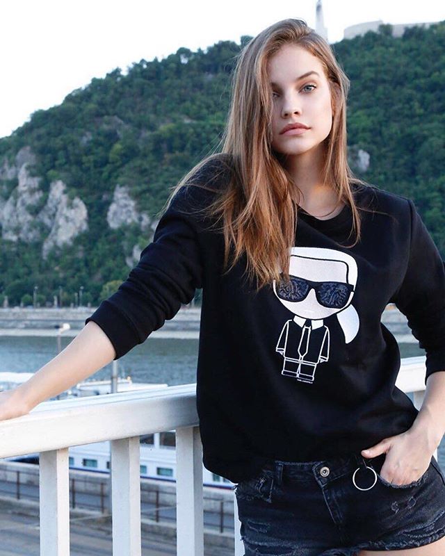 The amazing @realbarbarapalvin is the newest member of #TeamKarl! Read her story by cliking the link in the bio. #KARLLAGERFELD